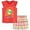 Red sun, variant on ATAIKU Toddler and Little Girls Pajamas Short Sleeve 100% Cotton Kids Pjs Cartoons Sleepwear Summer Clothes - Sunshine