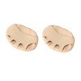 thumbnail image 1 of EeaseCA 1 Pair of Forefoot Pads Toe Topper Sock Metatarsal Breathable Invisible Pads, 1 of 7
