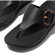 thumbnail image 3 of Sandalias de Dedo de Cuero Lulu para Mujer FitFlop Negro Talla 10, 3 of 6