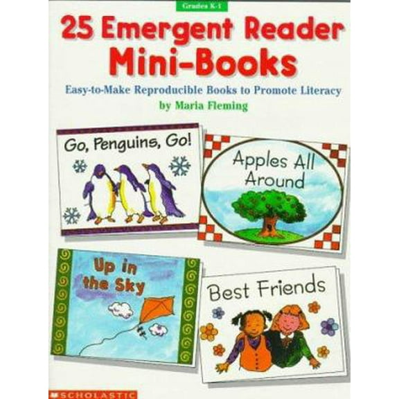Pre-Owned 25 Emergent Reader Mini-Books (Grades K-1) (Paperback) 0590330713 9780590330718