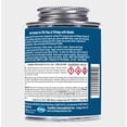 thumbnail image 5 of ComStar PVC Cement, Fast-Setting Medium Viscosity High Strength Solvent Cement for PVC Pressure Pipe & Fittings, Low V.O.C. Exceeding ASTM D-2564 Standard, Ideal for Plumbing & Sewer,1/2 Pint (20-125, 5 of 5