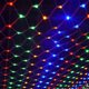 thumbnail image 2 of Red de pesca de malla LED de 3 M x 2 M, 200 LED, EU220 V, cadena de luces de techo para decoración de exteriores, fiestas de Navidad y bodas, 2 of 4