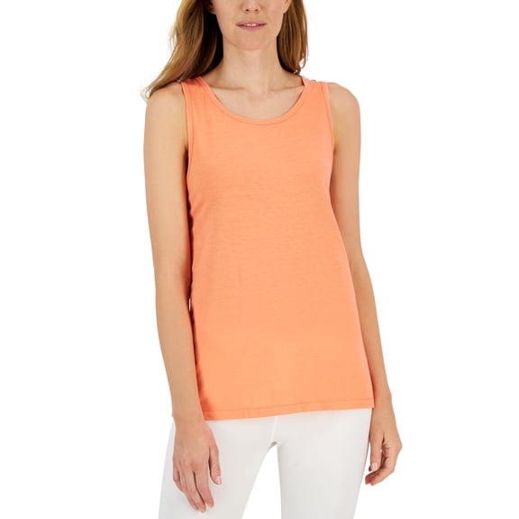 Women's Mesh-Back Tank Top Resort Coral L