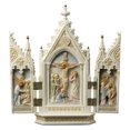 thumbnail image 1 of Triptyque Calvaire - Sculpture Accent Maison - Polystone, 1 of 1