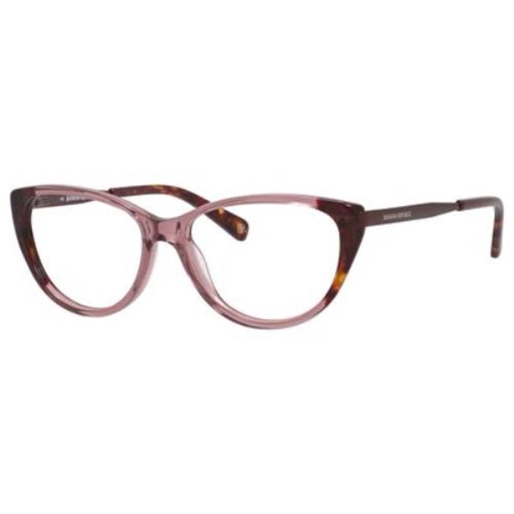BANANA REPUBLIC Eyeglasses ELLIE 0JFQ Transparent Blush Tortoise 52MM