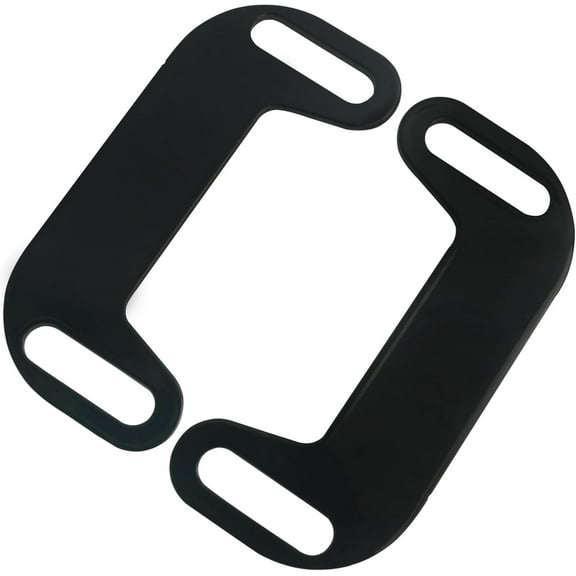 Navellon Adjustable Exhaust Bracket Fit for Harley Exhaust Adjustable Bracket Set Center with Stretched Bags and Fender Extension Compatible with Harley Davidson Touring (Black)
