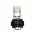 thumbnail image 1 of Paintball Pcp Coil Remote Hose Stainless Steel Slide Check with Quick Disconnect, 1 of 8