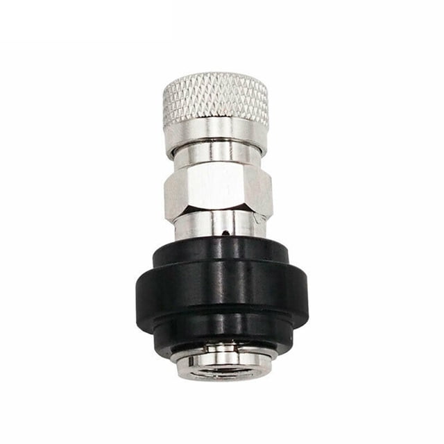 Paintball Pcp Coil Remote Hose Stainless Steel Slide Check with Quick Disconnect