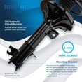 thumbnail image 5 of Detroit Axle - Front Left Quick Strut w/Coil Spring Assembly Replacement for 2001-2006 Hyundai Santa Fe, 5 of 7
