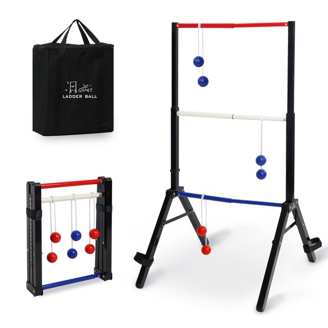 Set de juego de pelota de escalera JST GAMEZ portátil para exteriores con marcador