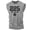 Heather Grey, variant on Gymish 225 Club Workout T-Shirt for Men, Funny Gym Shirt, Lifting Tee, Deadlift Fitness Top, Heather Grey with Sleeve Logo, Small