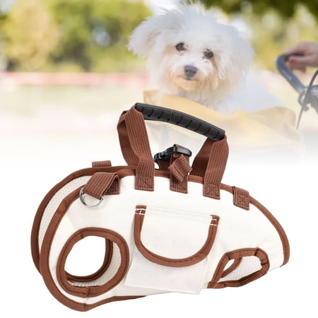 Elowen Dog Sling CarrierDog Sling Carrier Pet Sling Carrier Dog Portable Breathable Nylon Adjustable Shoulder Strap Large Capacity Ventilation Ports with Leash for Small Dogs Cats Tr