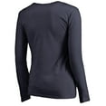 thumbnail image 3 of Women's Navy Arizona Wildcats Bear Down V-Neck Long Sleeve T-Shirt, 3 of 3