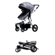 thumbnail image 3 of Carriola De Bebe Plegable De Paseo Premium Mima2 Mima2  CARR002G, 3 of 5