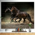 thumbnail image 2 of Design Art - Chevaux au Galop dans le Désert, 2 of 5