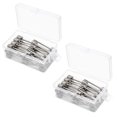 thumbnail image 1 of RUNROTOO 60Set Stainless Steel Air Needle for Balls Inflation Events 1.5x0.3in, 1 of 8