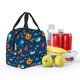 thumbnail image 5 of Disketp Ocean Floor Animals for Insulated Lunch Bag for Women and Men, Perfect for Work, Hiking, Picnic, 5 of 8