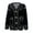 Black, variant on Women's Cardigans Print Graffiti Unique Cardigan Sweater Y2K Fake Pocket Long Sleeve Button Up Open Front Knit Sweaters Coat Fall Knit Cardigan Plus Size Cardigan Fall Clothes