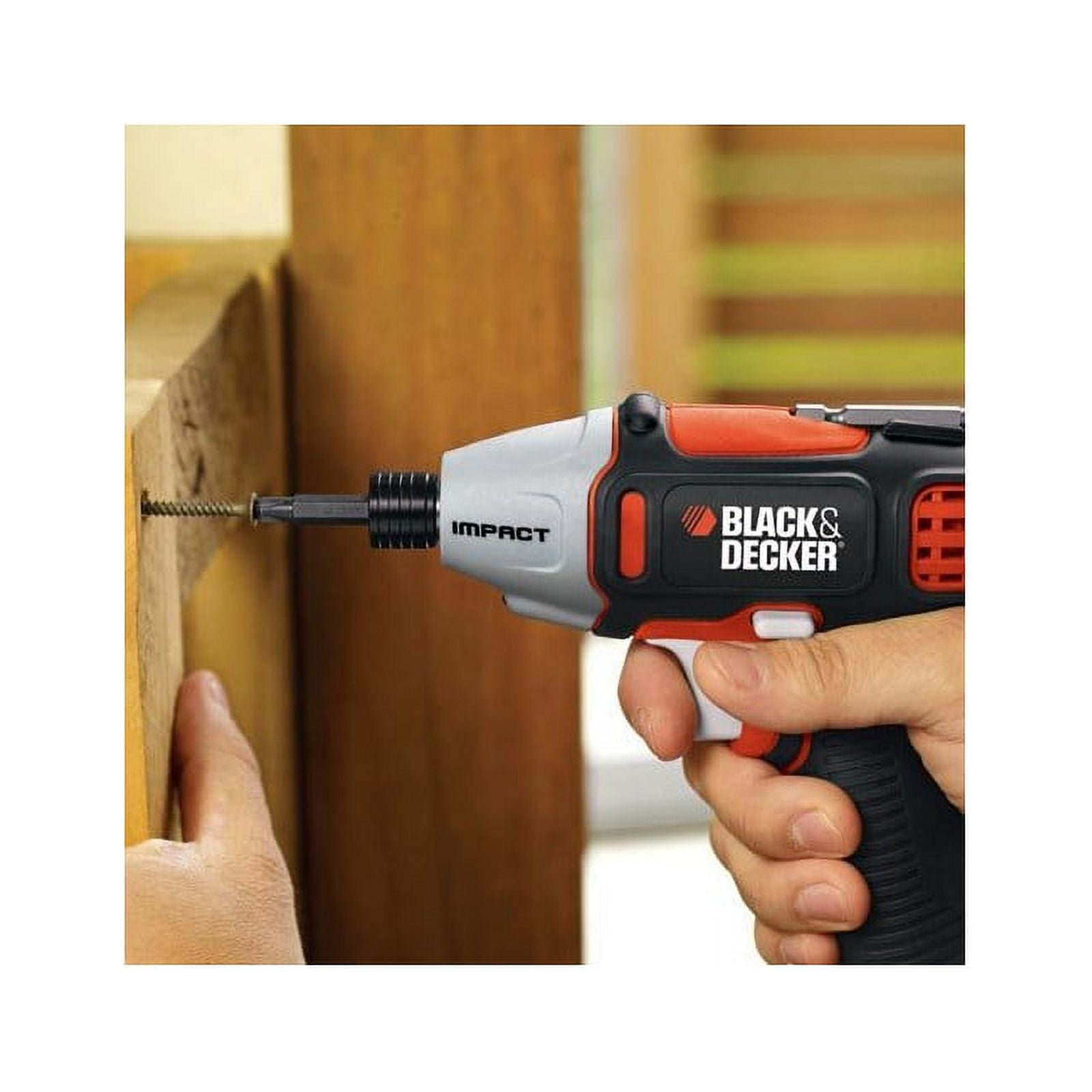 BLACK+DECKER Screwdriver with Impact Mechanism, BDCS80I 