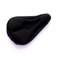 thumbnail image 1 of Cojín acolchado de gel para asiento de bicicleta para hombres y mujeres, asiento extra suave para bicicleta estática compatible con exteriores e interiores Rojo Verde, 1 of 5