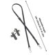 thumbnail image 3 of Fiudx Correa de Cuero, Correa Ajustable para Bolso Cruzado, Correa para Minibolso En Hebilla de Calidad, Accesorio de Diseño Fino, Ideal para Uso Diario, Pie de Vaca Auténtica., 3 of 3