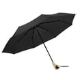 thumbnail image 3 of plegable, duradero, resistente a la intemperie, para lluvia y sol, compacto de 8 costillas Negro Yuyangstore Paraguas de lluvia, 3 of 8