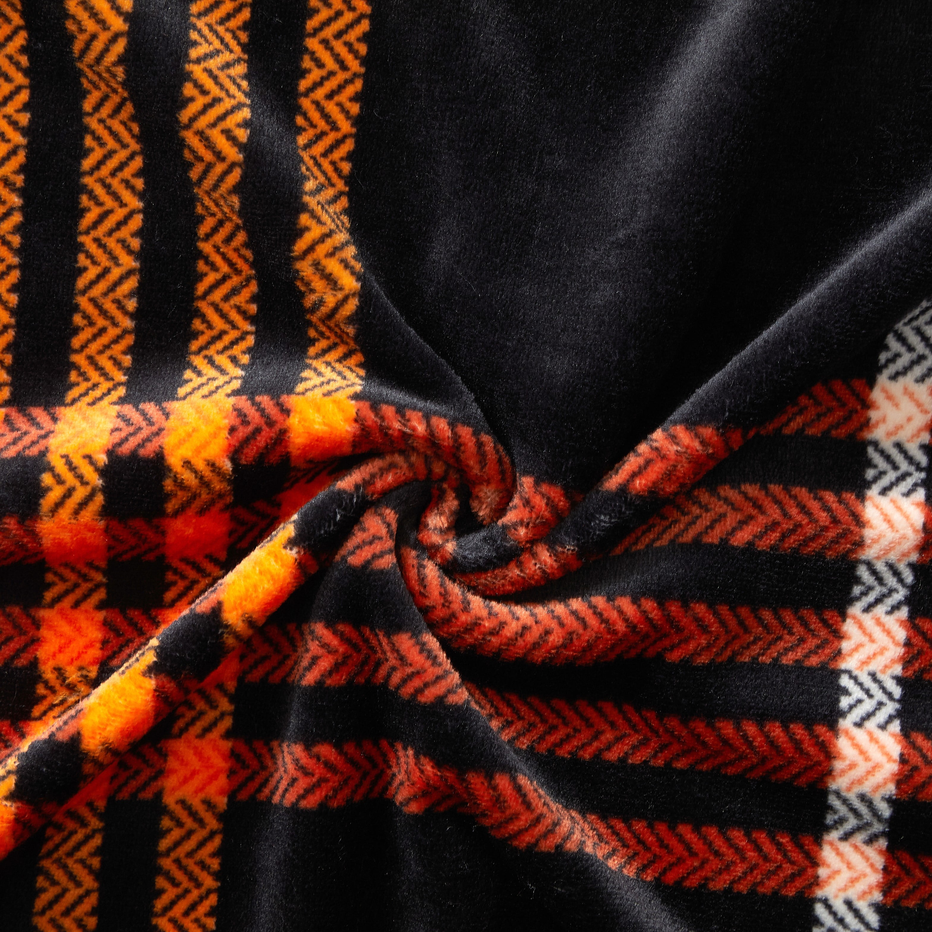 Ways to Celebrate Cozy Plush Plaid Print Throw Blanket 50"x 60", All Ages