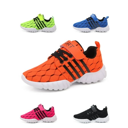 Kids Tennis Shoes Breathable Running Shoes Walking Shoes Fashion Sneakers for Boys and (Best Walking And Running Shoes 2019)