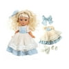 Doolland Vinyl doll toy play house 14.5 inch American girls doll baby simulation doll