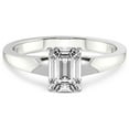 thumbnail image 3 of 5 Carat IGI Certified Emerald Shape Lab Grown Diamond Engagement Ring | 14K White Gold | Arielle Solitaire Diamond Ring | FG-VS1-VS2 Quality Friendly Diamonds, 3 of 4