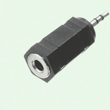 2.5mm Male to 3.5mm Female Adapter [5-Pack] - Compatible with Smartphone, Headphone, PC, Laptop, Mic, Tablet