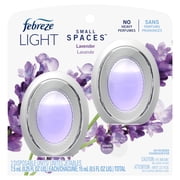 Febreze Light Small Spaces Air Freshener Lavender, 2 Count