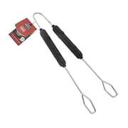 Expert Grill Stainless Steel Locking Barbecue Tongs with Black Detachable Handle