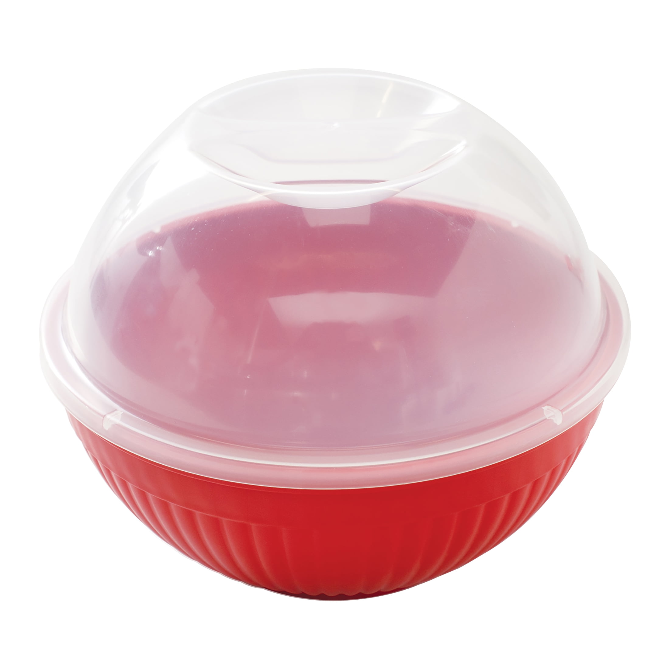 Nordic Ware 8 Cup Microwave Quick Pop Popcorn Popper, Red, 68402W