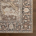 thumbnail image 5 of nuLOOM Phoebe Medallion SplashGuard Machine Washable Area Rug, 8' x 10', Phoebe Dark Brown, 5 of 10