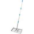thumbnail image 2 of Miumaeov Lawn Level Tool, 20"x 10" Lawn Leveling Rake with Upgrade Telescoping Handle, Stainless Steel Lawn Leveler Tool for Level Soil or Dirt Ground Surfaces, 2 of 7