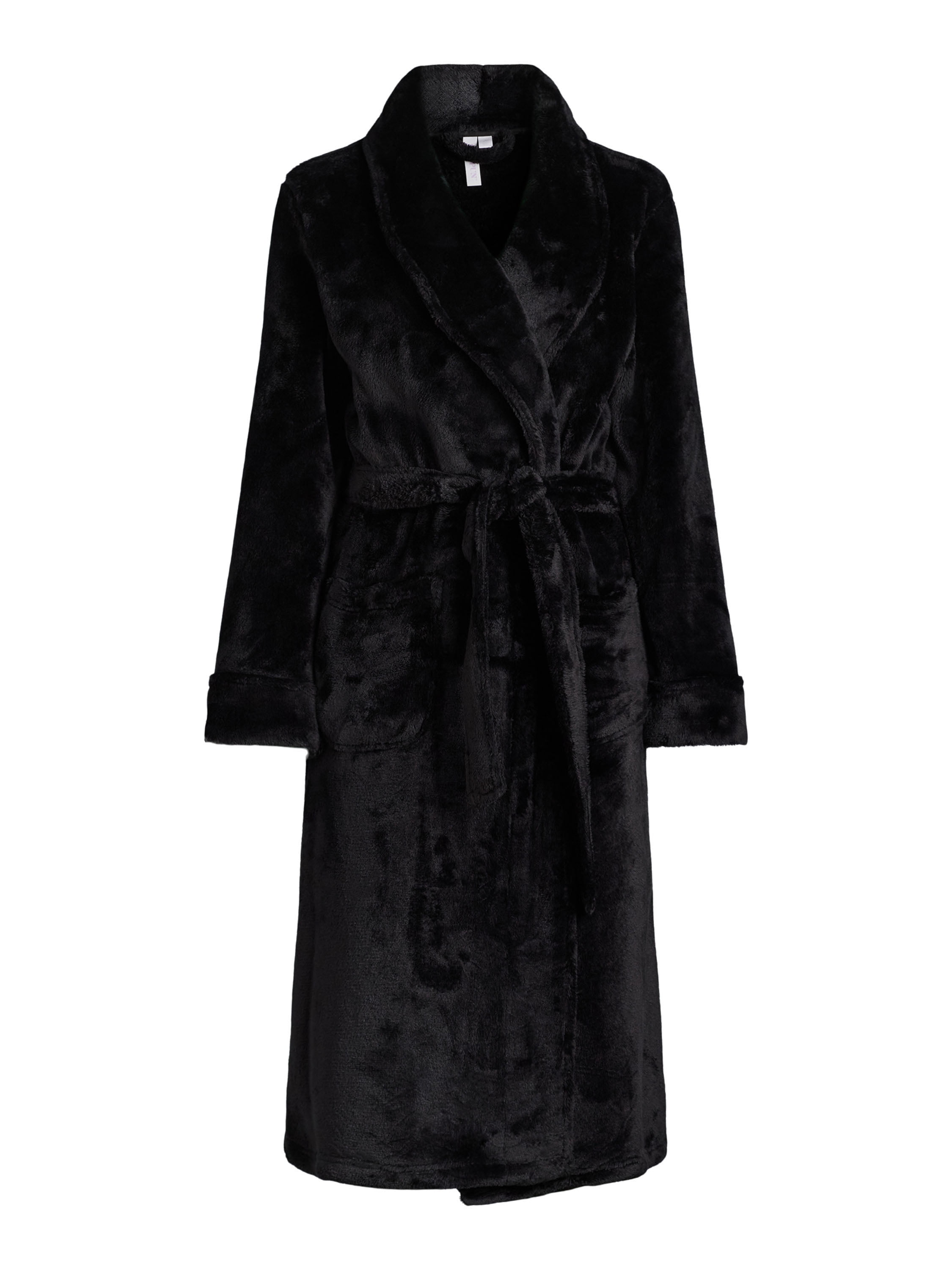 Joyspun Women's Plush Robe, Sizes S to 3X