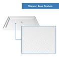 thumbnail image 2 of DreamLine 32 in. D x 32 in. W x 76 3/4 in. H Center Drain Acrylic Shower Base and QWALL-5 Backwall Kit In White, 2 of 11