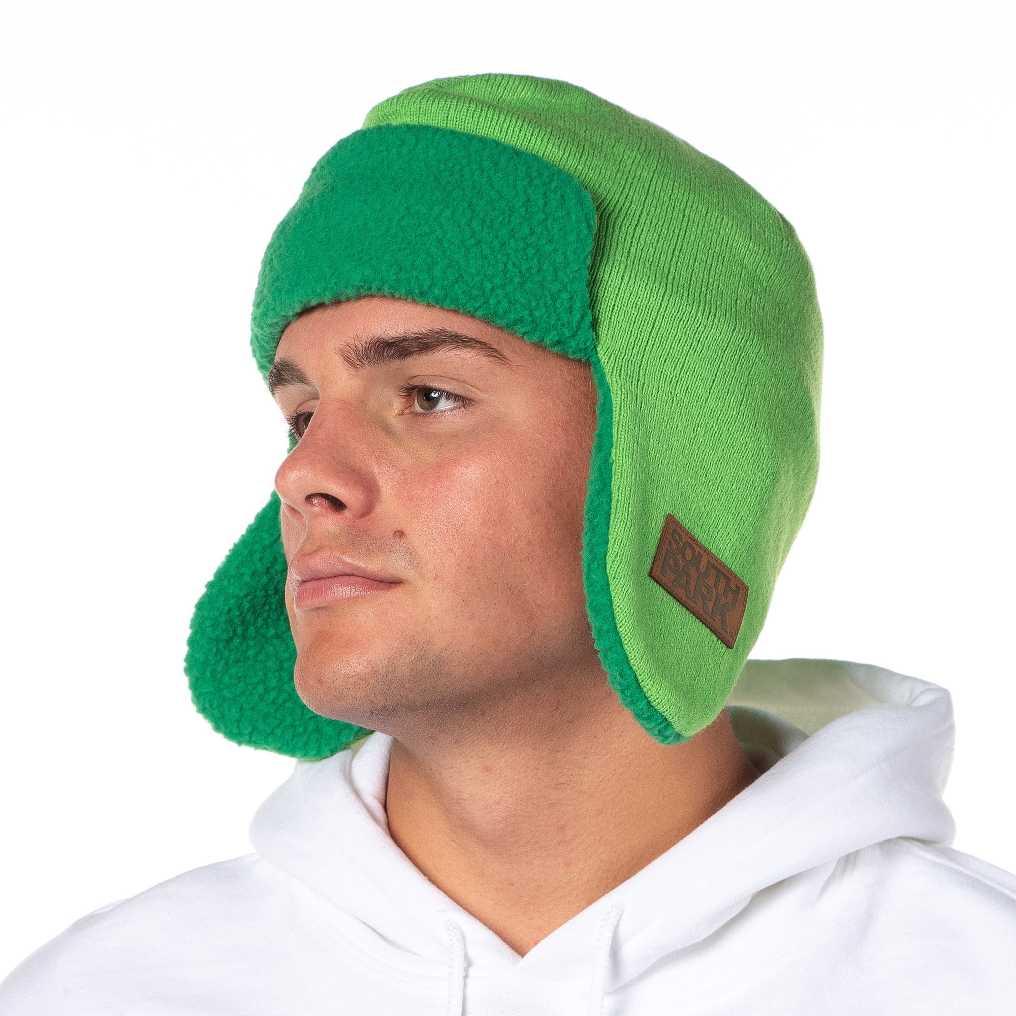 South Park Kyle Broflovski Cosplay Adult Knit Trapper Hat With Fleece Lining OSFM