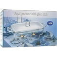 thumbnail image 7 of Galashield Chafing Dish Buffet Set Warming Tray with Lid Stainless Steel Buffet Server and Oven Safe Glass 3-Quart, 7 of 7