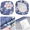 thumbnail image 5 of Stretch Chair Seat Covers Set of 4, Removable Washable Anti-Dust Dining Room Protector Cover Chair Seat Cushion Slipcovers (4, Light Blue), 5 of 6