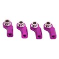 thumbnail image 4 of Embout de Tige Coudée RC, Direction en Acier Allié d'Aluminium pour Axial SCX10, Modèle de Voiture 1/10, Léger et, Améliore la Performance de Direction, Pièces de Rechange pour Voitures RC, 20mm de Long, 4 of 7