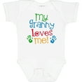 thumbnail image 3 of Inktastic My Granny Love Me Boys or Girls Baby Bodysuit, 3 of 5