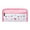 H #119, variant on Bow Pattern Pink Pencil Case,Portable and foldable