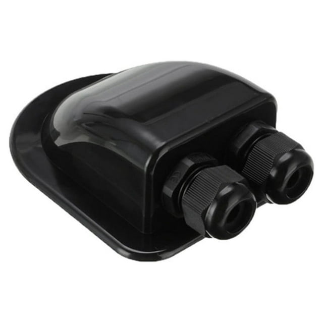 Bgsha Câble de Toit Gland d'Entrée Panneau Solaire Double Gland pour RV / Campeur / Van