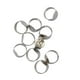thumbnail image 1 of 10pcs 15 X 10 Mm Oval Base Ajustes de Filigrana Ajustable Plateado, 1 of 6