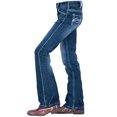 thumbnail image 3 of Cowgirl Tuff Western Jeans Girls Edgy Bootcut 10 Reg Med Wash GJEDGY, 3 of 6