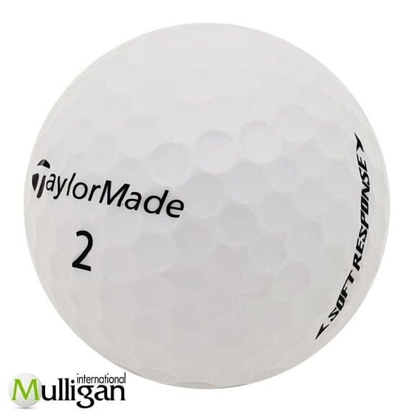 Mulligan - 48 Taylormade Soft Response 5A Recycled Used Golf Balls, White