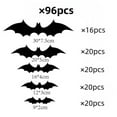 thumbnail image 3 of Halloween Bats Decorations, 3D Scary Bats for Wall Decor Multi-Size Bats Halloween Indoor Decor Home Window Decoration Set, 3 of 7