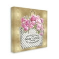 thumbnail image 4 of Stupell Industries Glam Peony Purse Botanical & Floral Painting Gallery Wrapped Canvas Art Print Wall Art, 17 x 17, 4 of 8